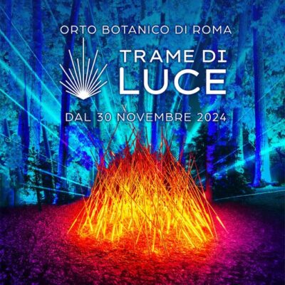 Trame di Luce-Roma Orto Botanico 30 novembre/6 gennaio. Gli artisti e le Accademie.