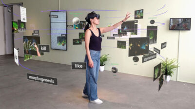 AR[t]chive- an Augmented Reality Experience for a Digital Art Archive” by Tiago Martins, Christa Sommerer and Laurent Mignonneau